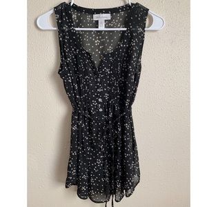 Motherhood Maternity Sleeveless Floral Blouse